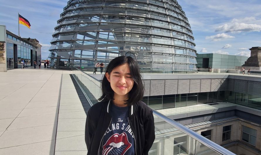 Visite Reichstag par temps de vent